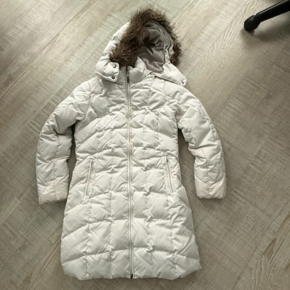 Women's Eddie Bauer Winter Parka EB650 SMALL WHITE